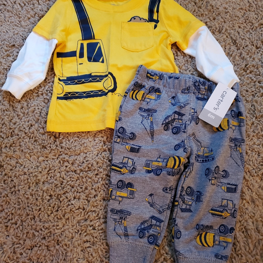 Carter's 6m 2pc outfit NWT